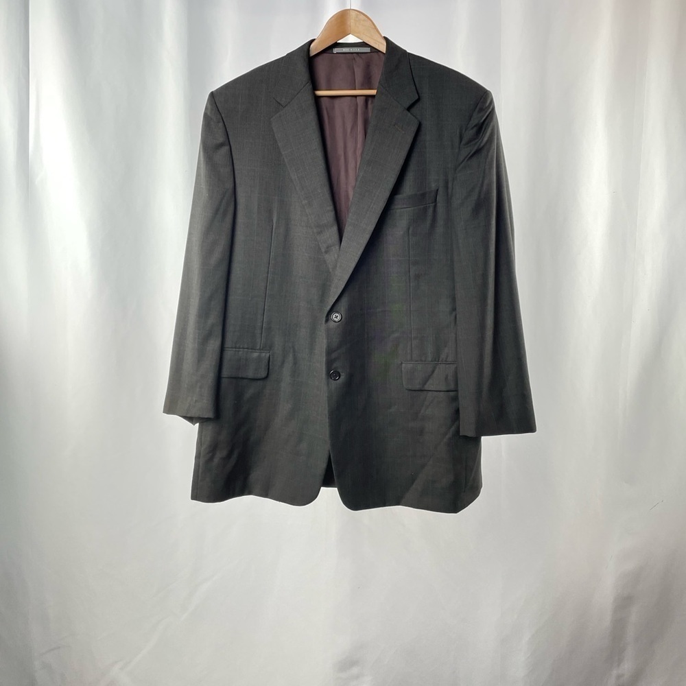 Hickey Freeman Loro Piana Tasmanian Super 130's Blazer in Grey Size 46 Long